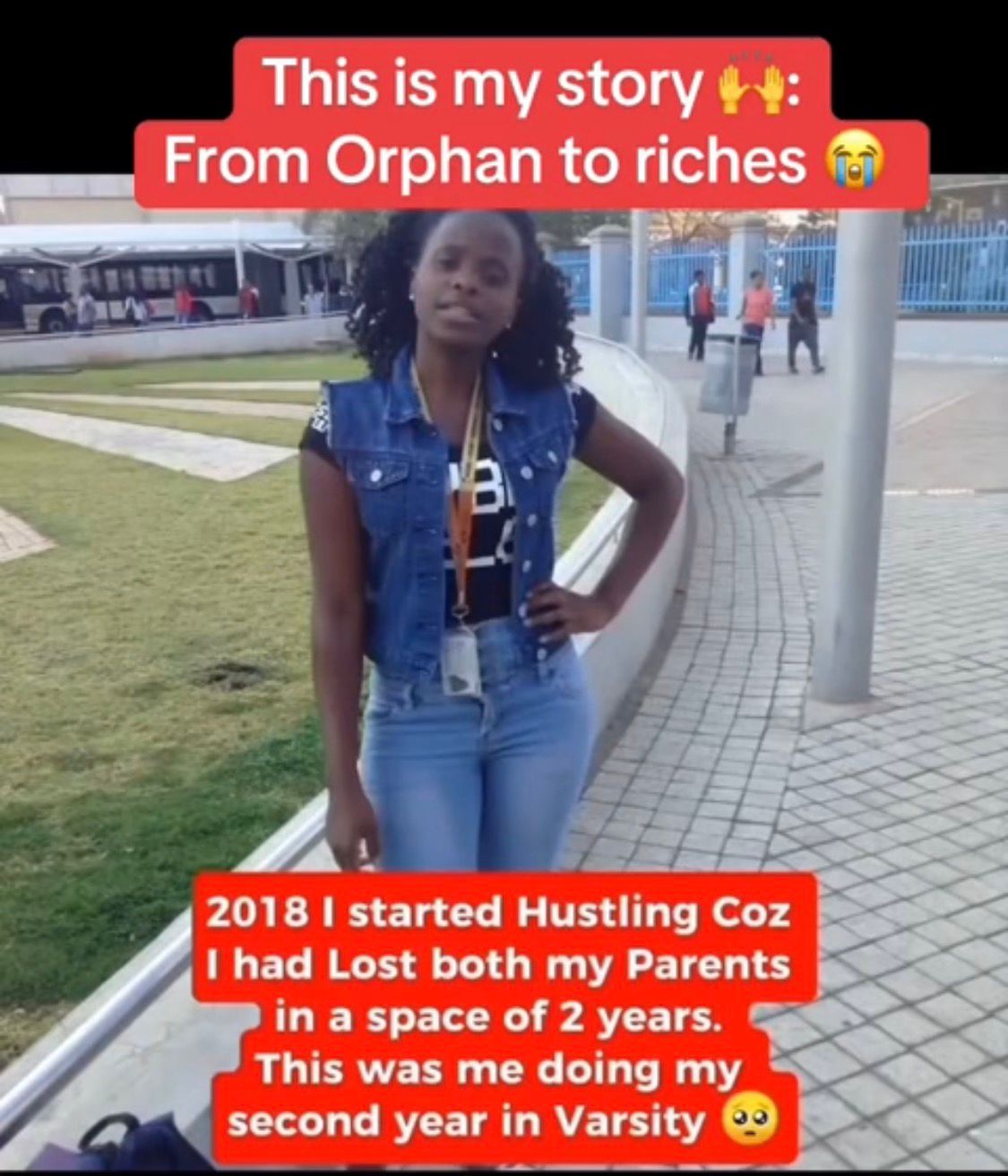 Mulalo in her second year of varsity — lost both parents in 2 years